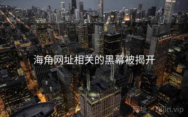 海角网址相关的黑幕被揭开