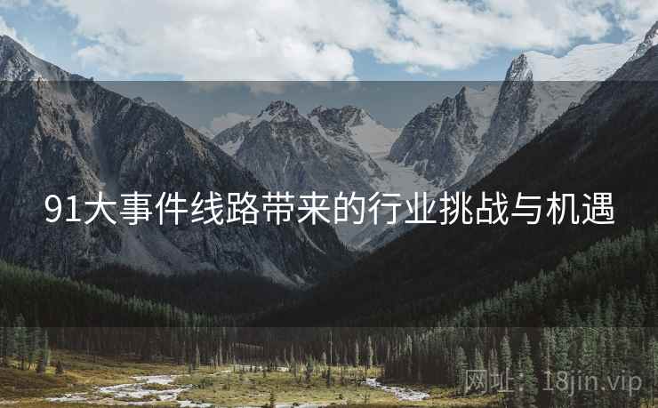 91大事件线路带来的行业挑战与机遇