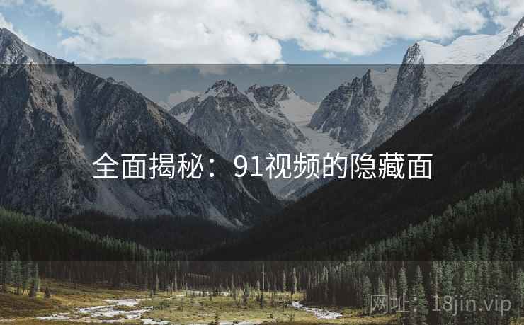 全面揭秘：91视频的隐藏面